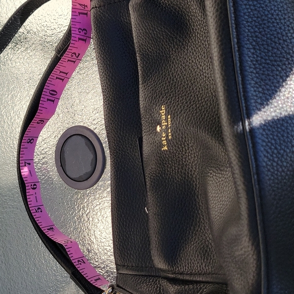 Kate Spade/ Cobble Hill Little Curtis Black Leather Purse - Picture 14 of 17